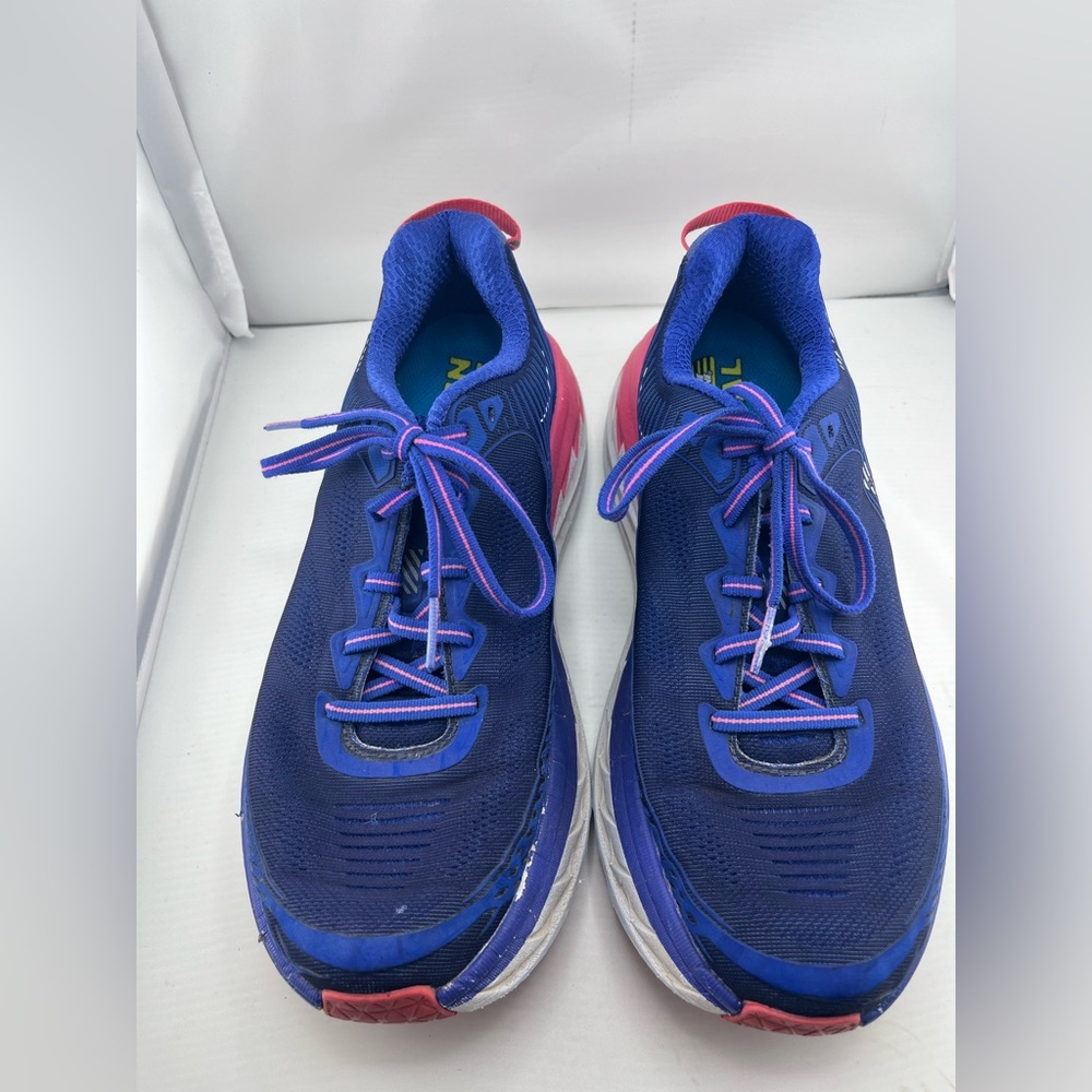 Hoka One One Bondi 5 Women’s 9 Running Shoes Blueprint Surf The Web - Picture 6 of 9